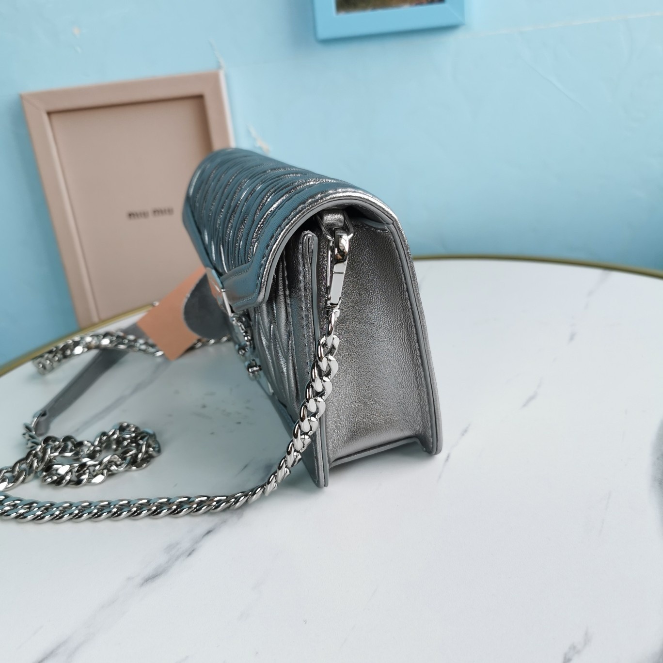 미우미우 여성 숄더 백