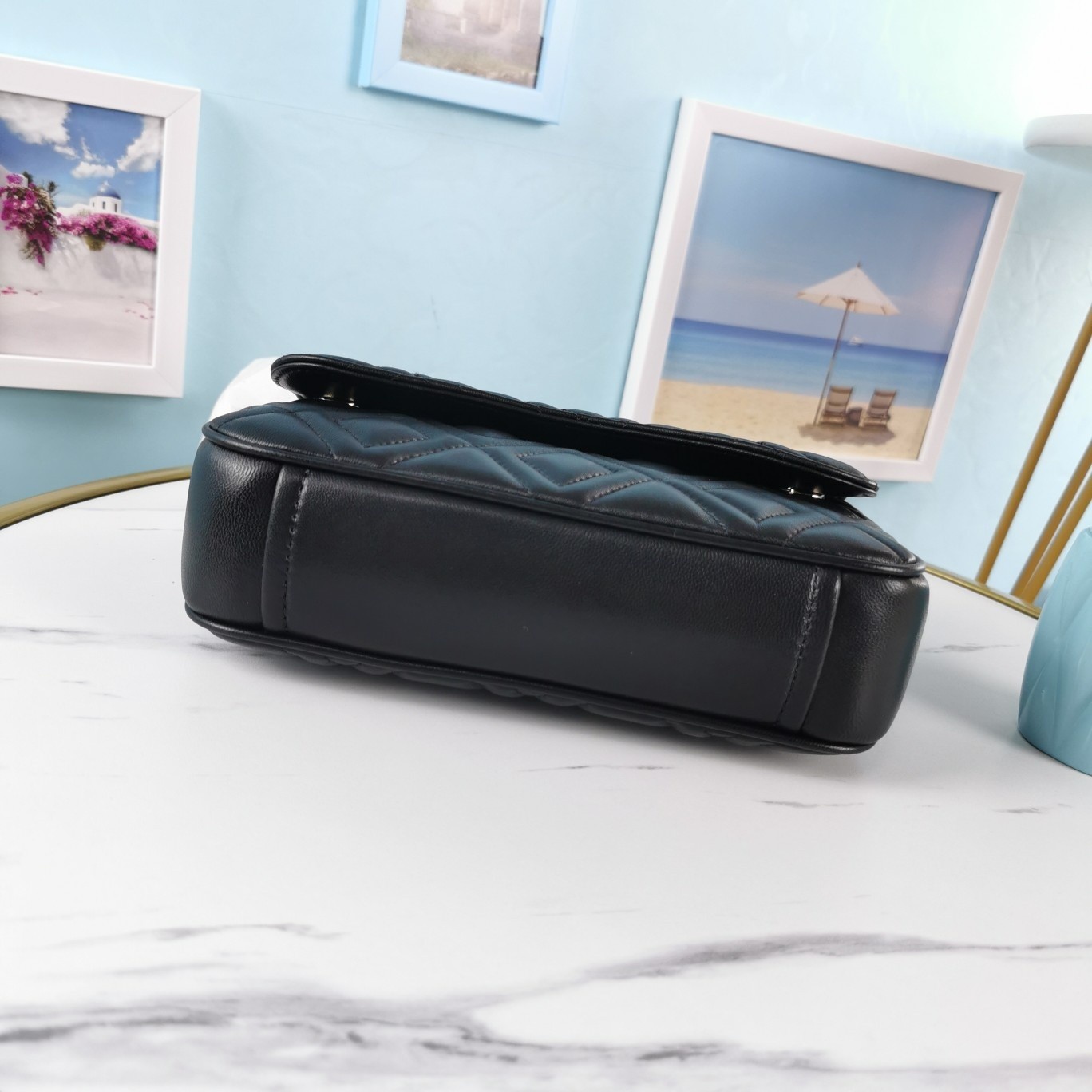 미우미우 마틀라세 체인 숄더백