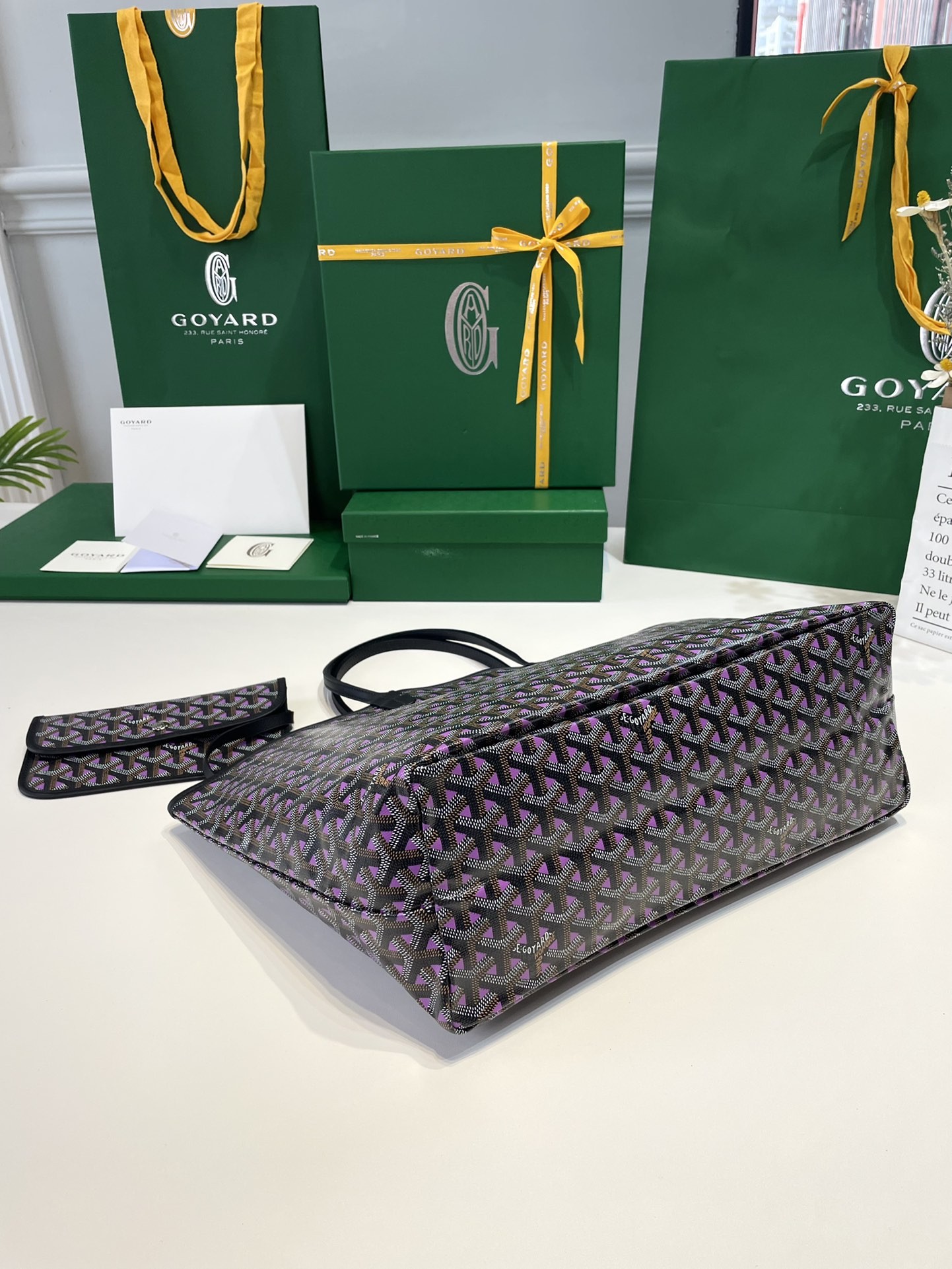 고야드 Goyard 클레르부아 토트백