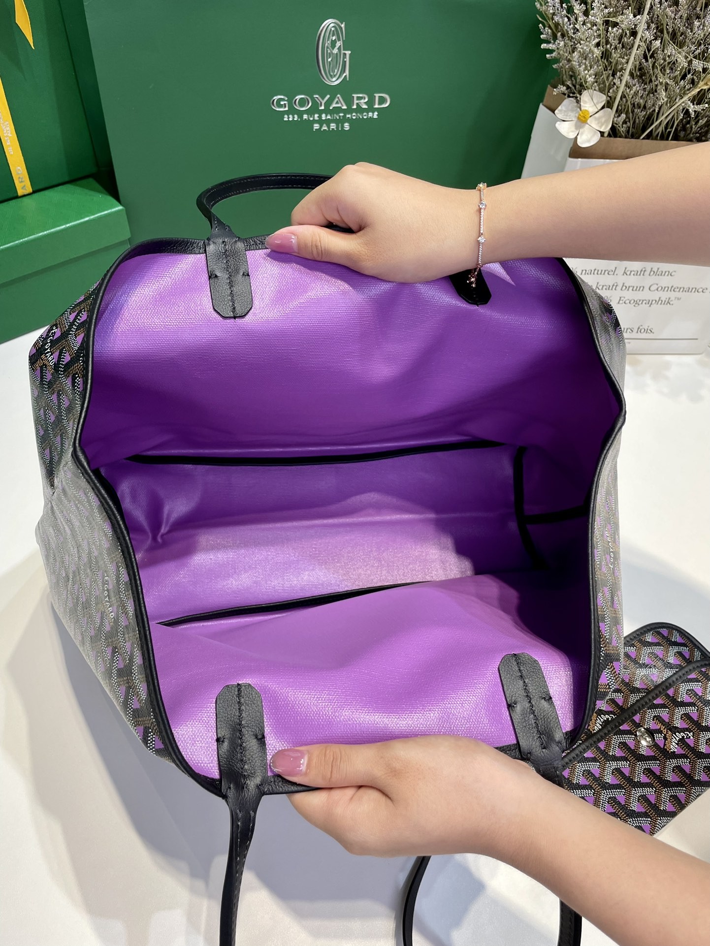 고야드 Goyard 클레르부아 토트백