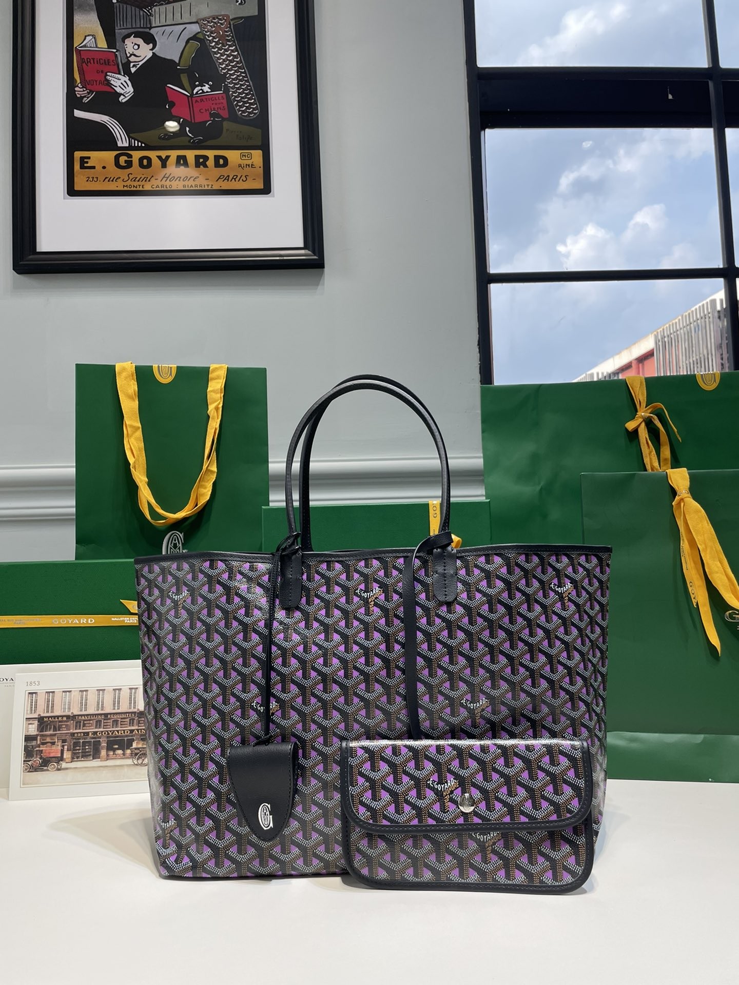 고야드 Goyard 클레르부아 토트백