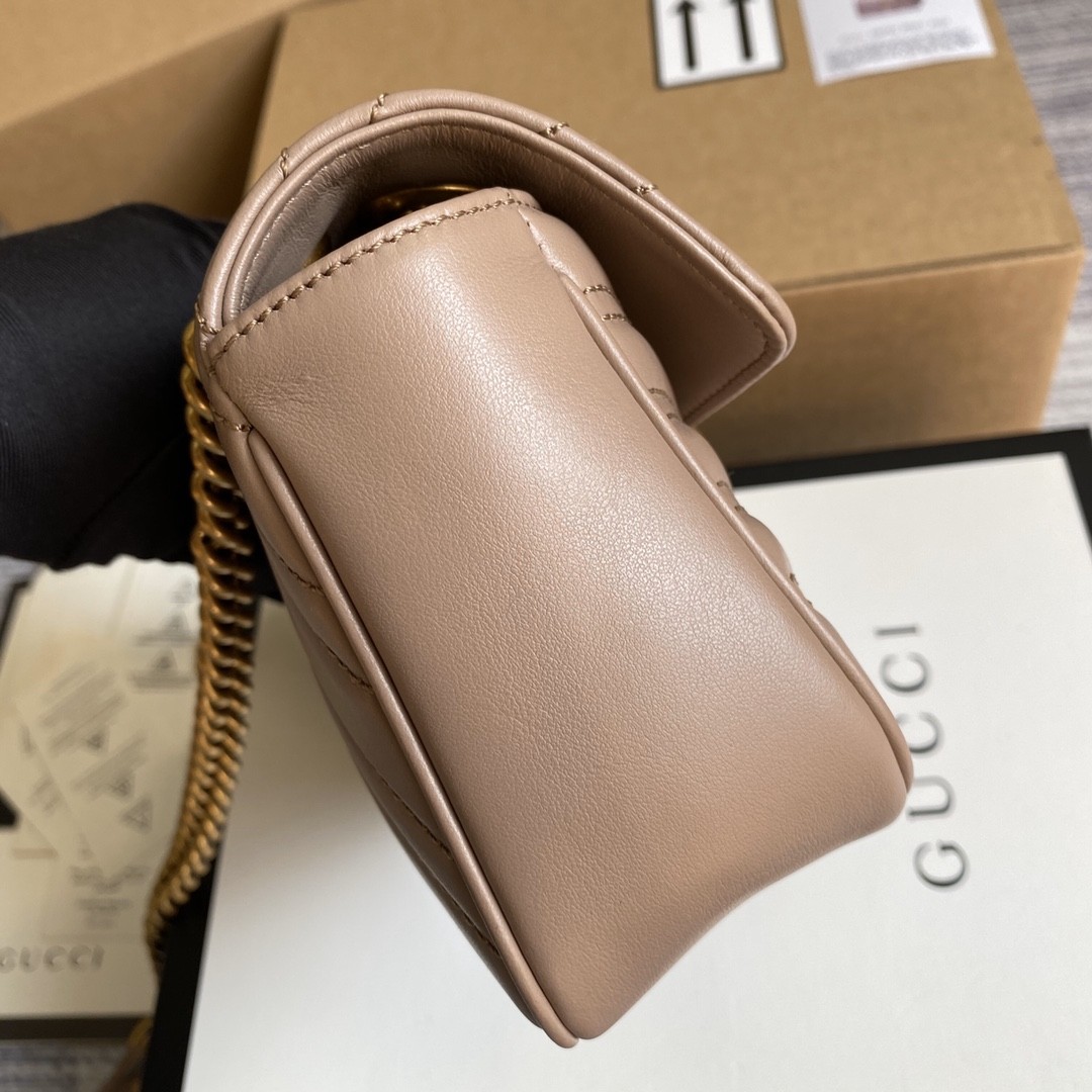 구찌 GUCCI GG 마몬트 마틀라세 미니백