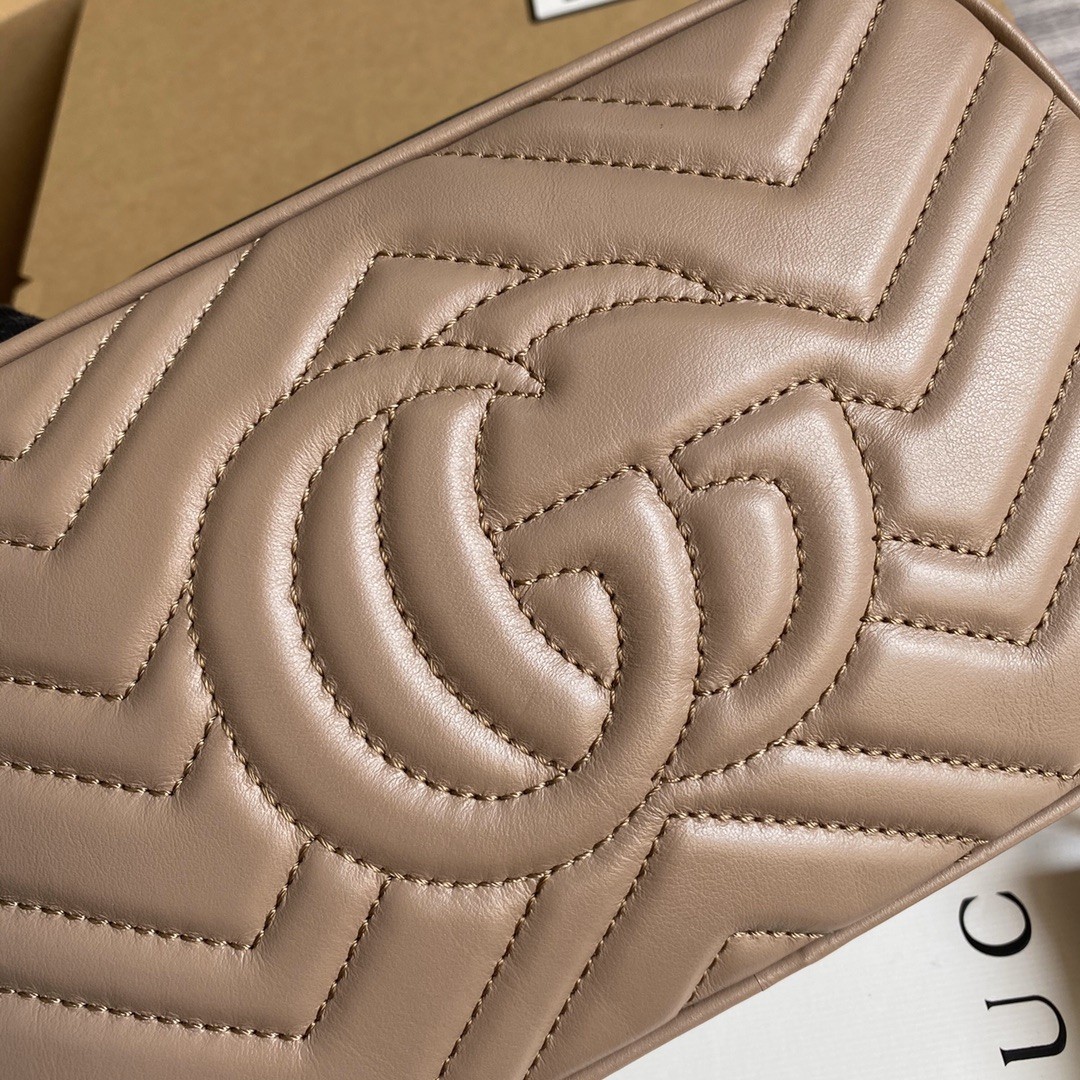 구찌 GUCCI GG 마몬트 오리지널 G캔버스 스몰 숄더백