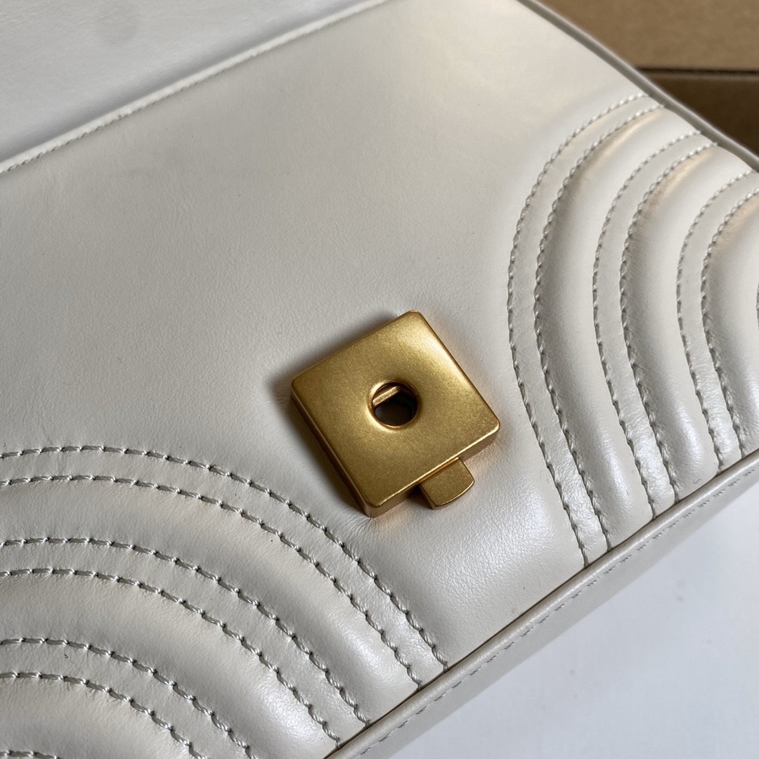 구찌 GUCCI GG 마몬트 미니 탑 핸들 토트백