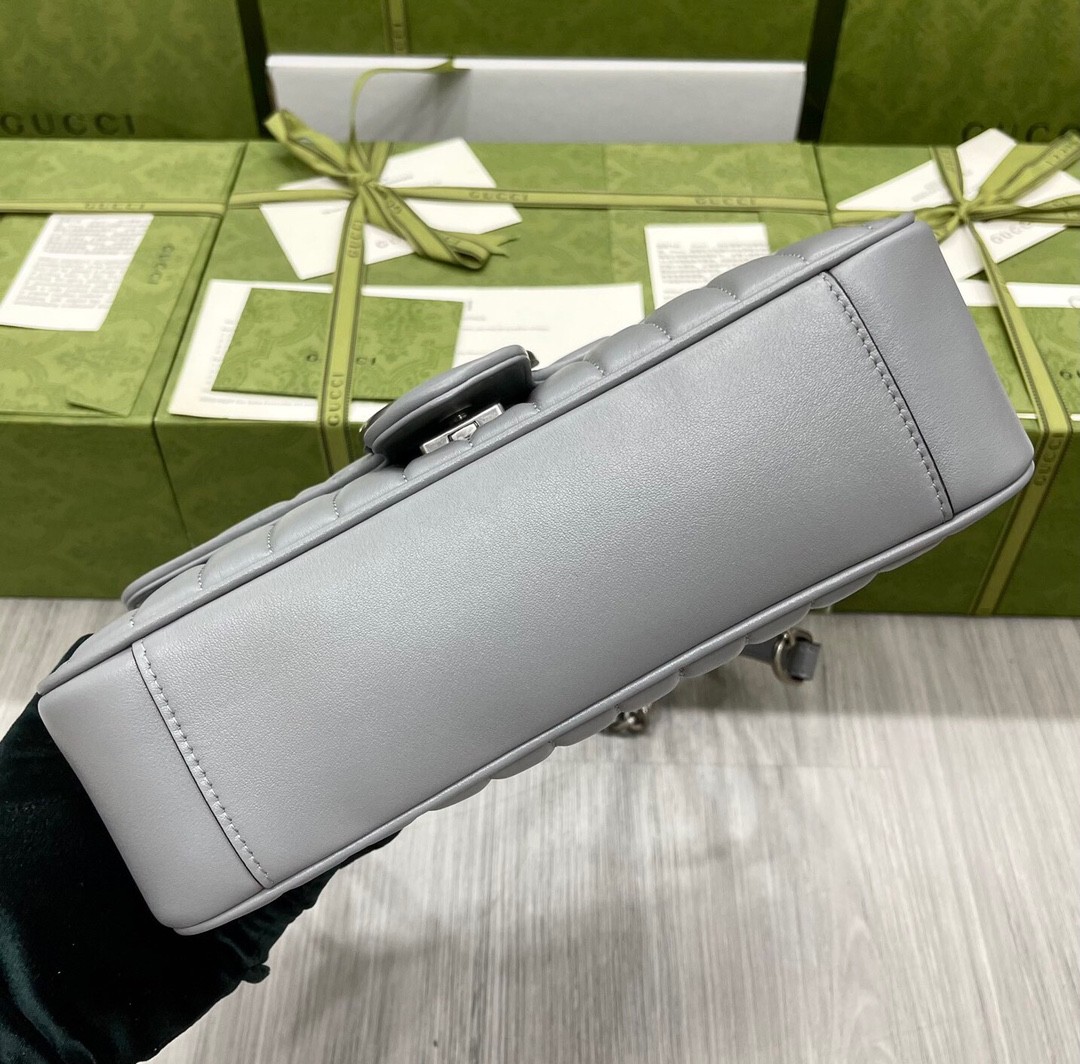 구찌 GUCCI 마몬트 마틀라세 스몰 숄더 백