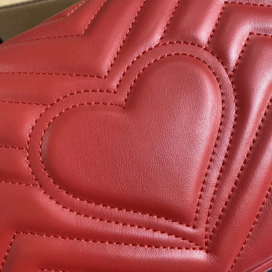 구찌 GUCCI GG 마몬트 미디움 마틀라세 숄더 백