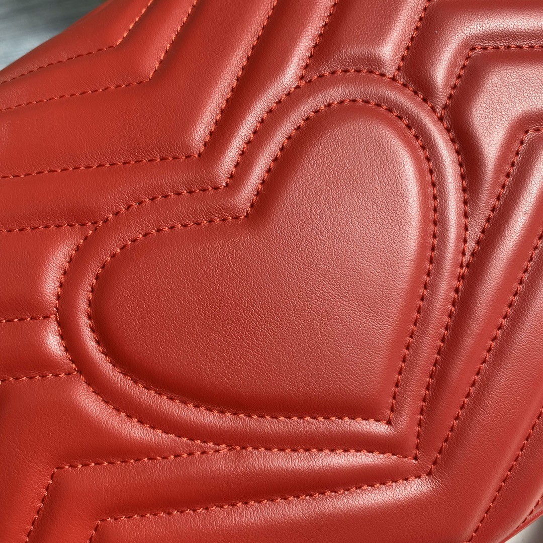 구찌 GUCCI GG 마몬트 미디움 마틀라세 숄더 백