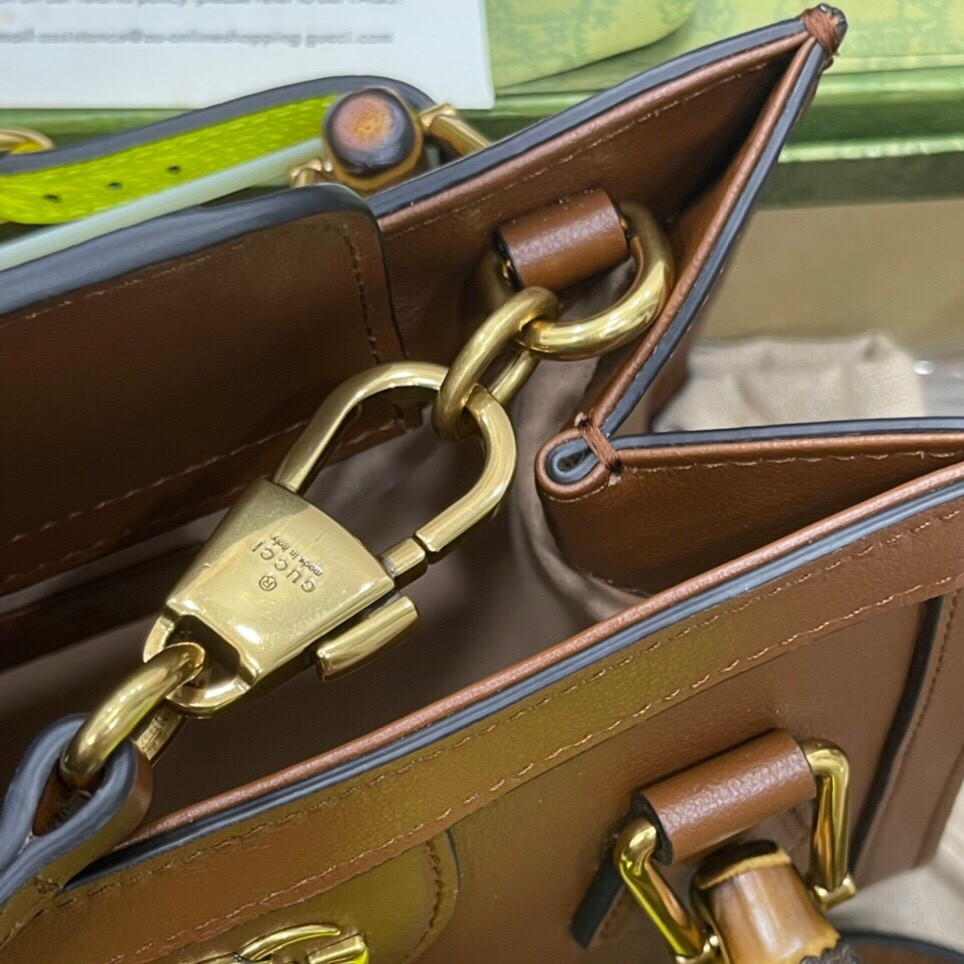 구찌 GUCCI 다이애나 미니 토트 백