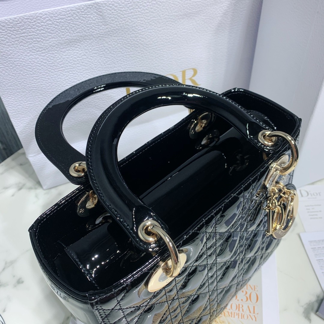 디올 DIOR 레이디 디-라이트 토트 백