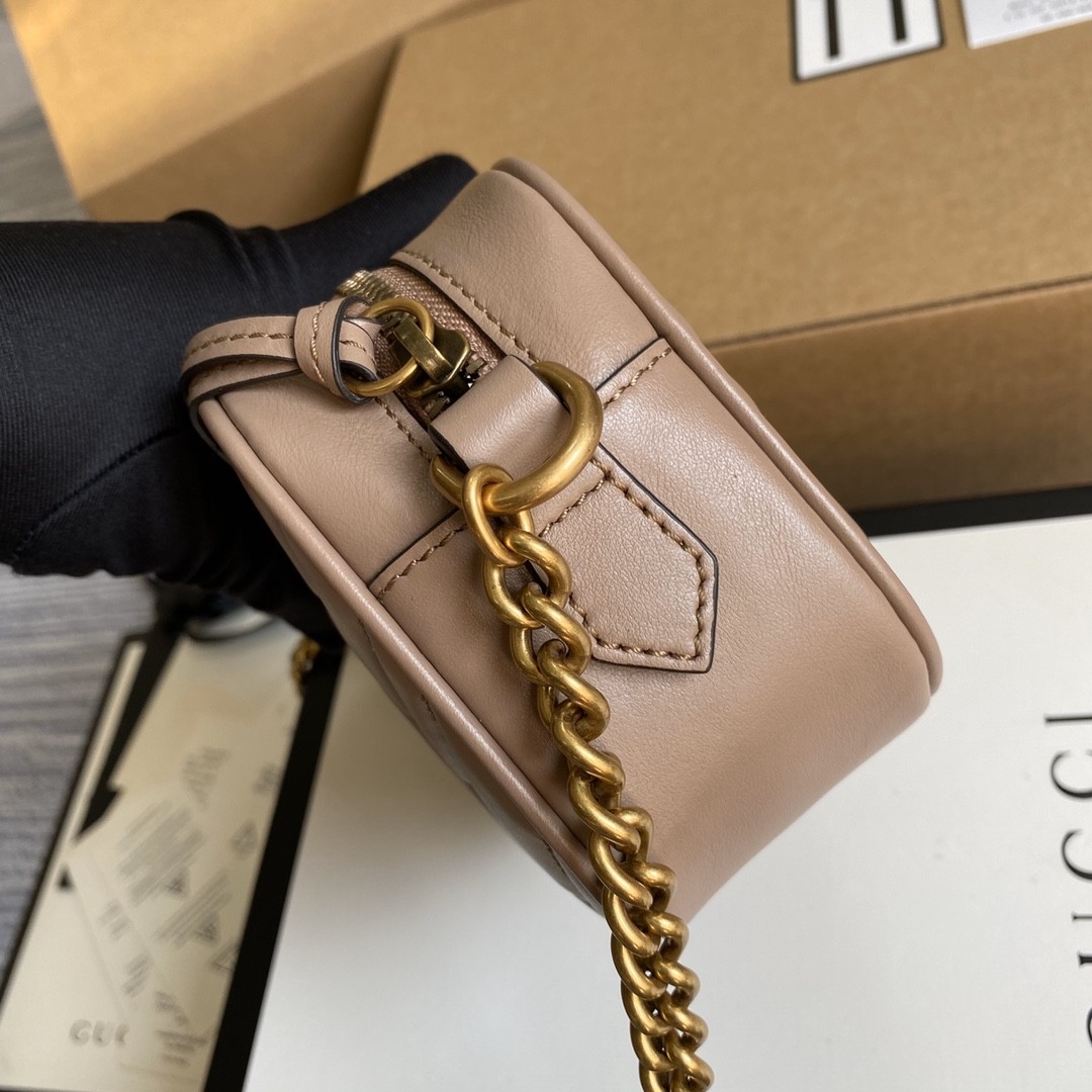 구찌 GUCCI 마몬트 마틀라세 숄더 백