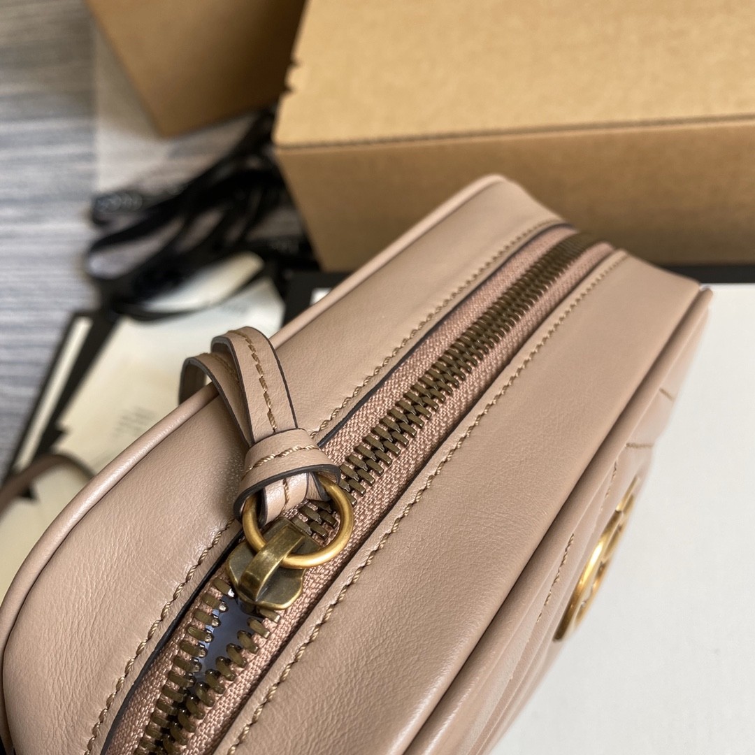 구찌 GUCCI 마몬트 마틀라세 숄더 백