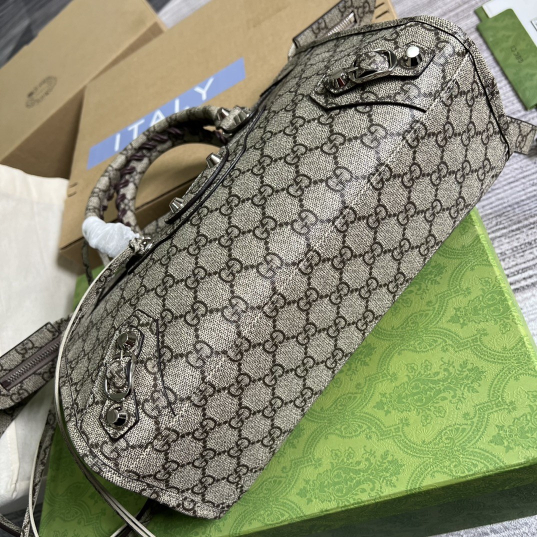 구찌 GUCCI x 발렌시아가 해커 프로젝트 네오 클래식 탑 핸들백