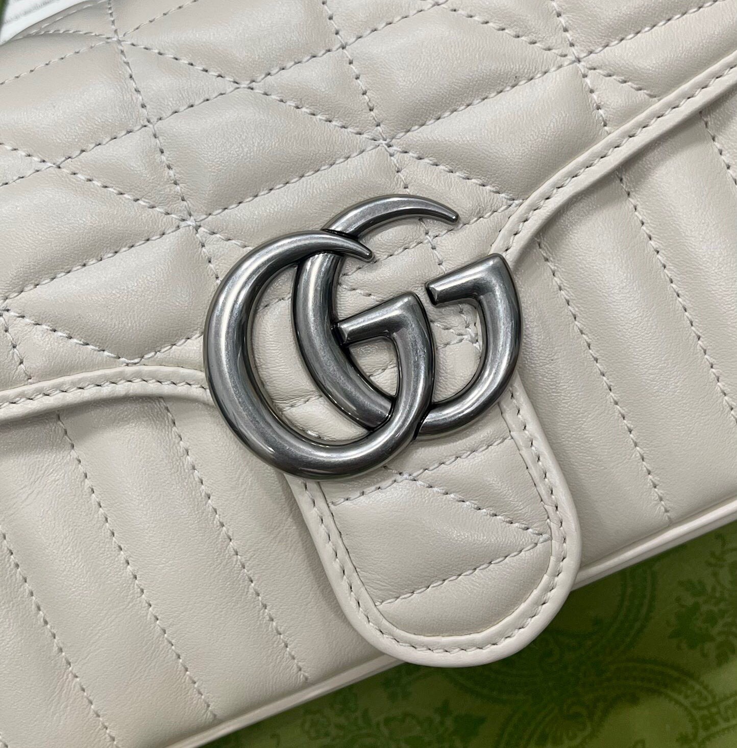 구찌 GUCCI 마몬트 마틀라세 스몰 숄더 백