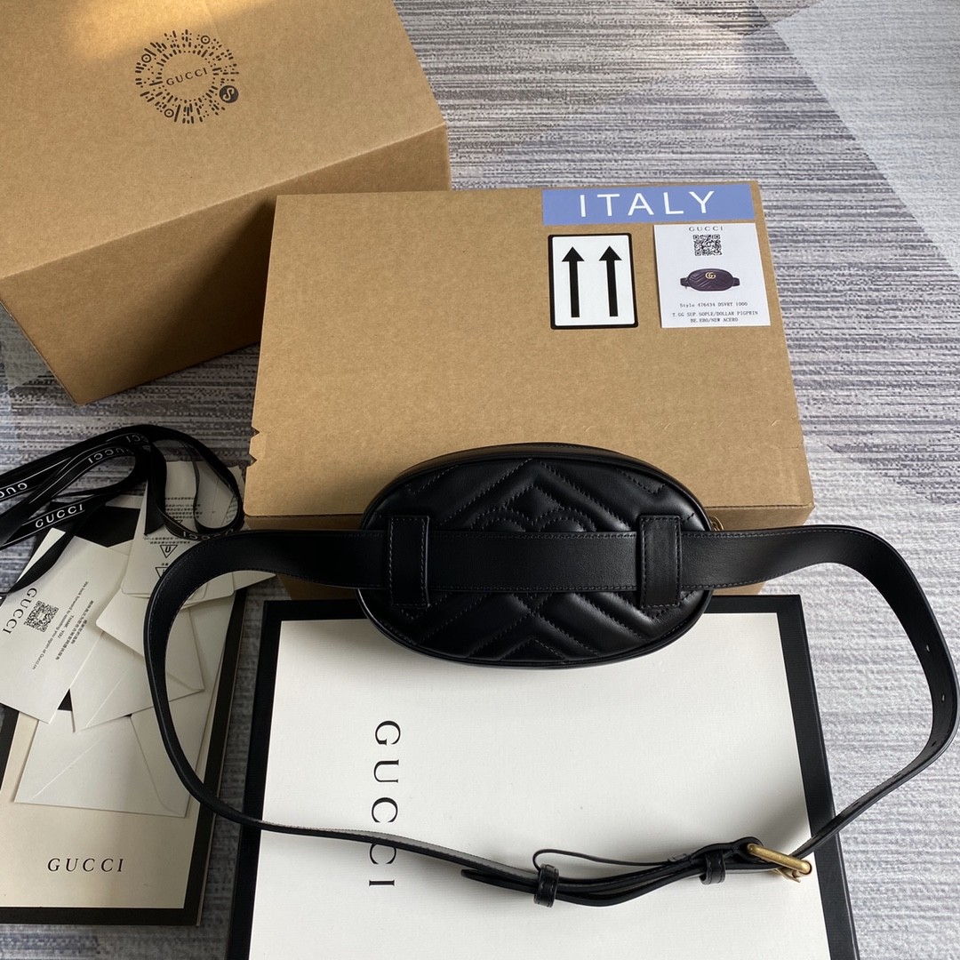 구찌 GUCCI GG 마몬드 마틀라세 벨트백