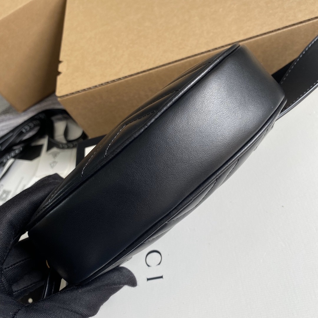 구찌 GUCCI GG 마몬드 마틀라세 벨트백