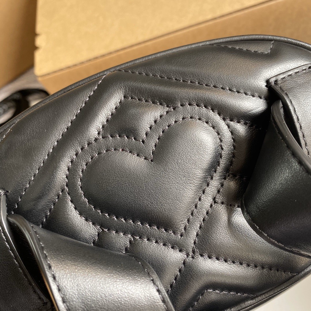 구찌 GUCCI GG 마몬드 마틀라세 벨트백