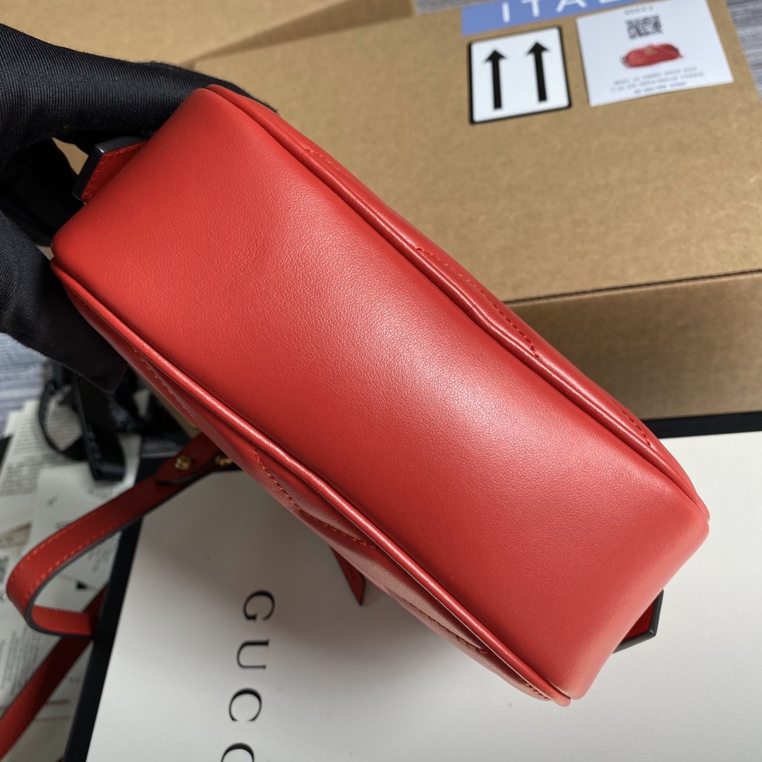 구찌 GUCCI 마몬트 마틀라세 숄더백