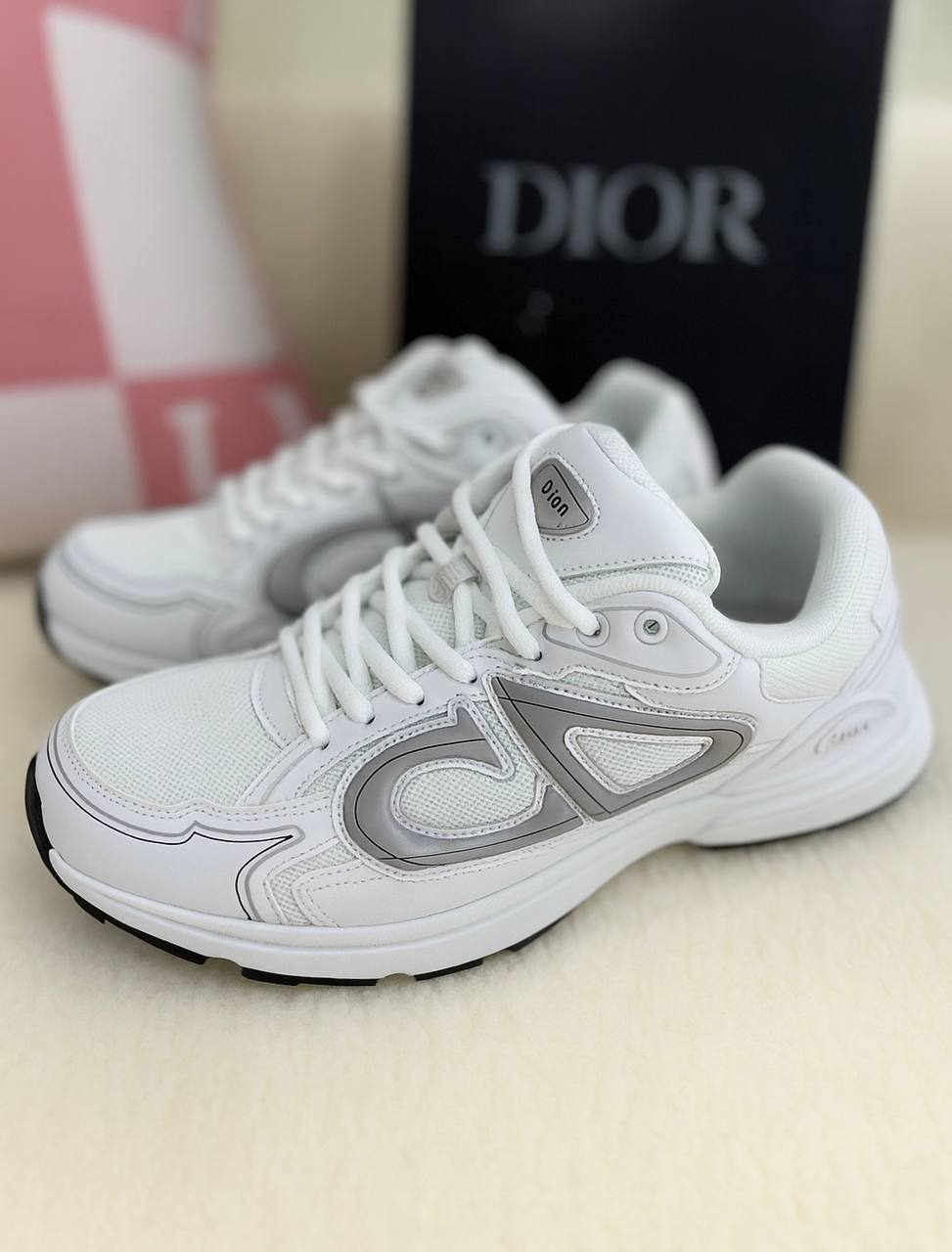 디올 B30 Countdown 스니커즈 화이트