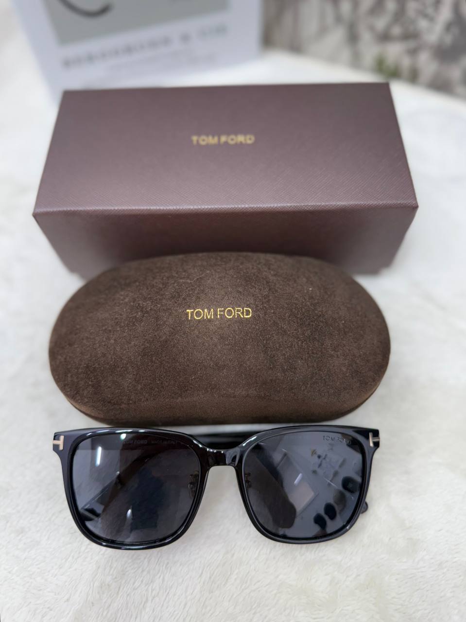톰포드 선글라스 TF 891 블랙 뿔테 오버사이즈