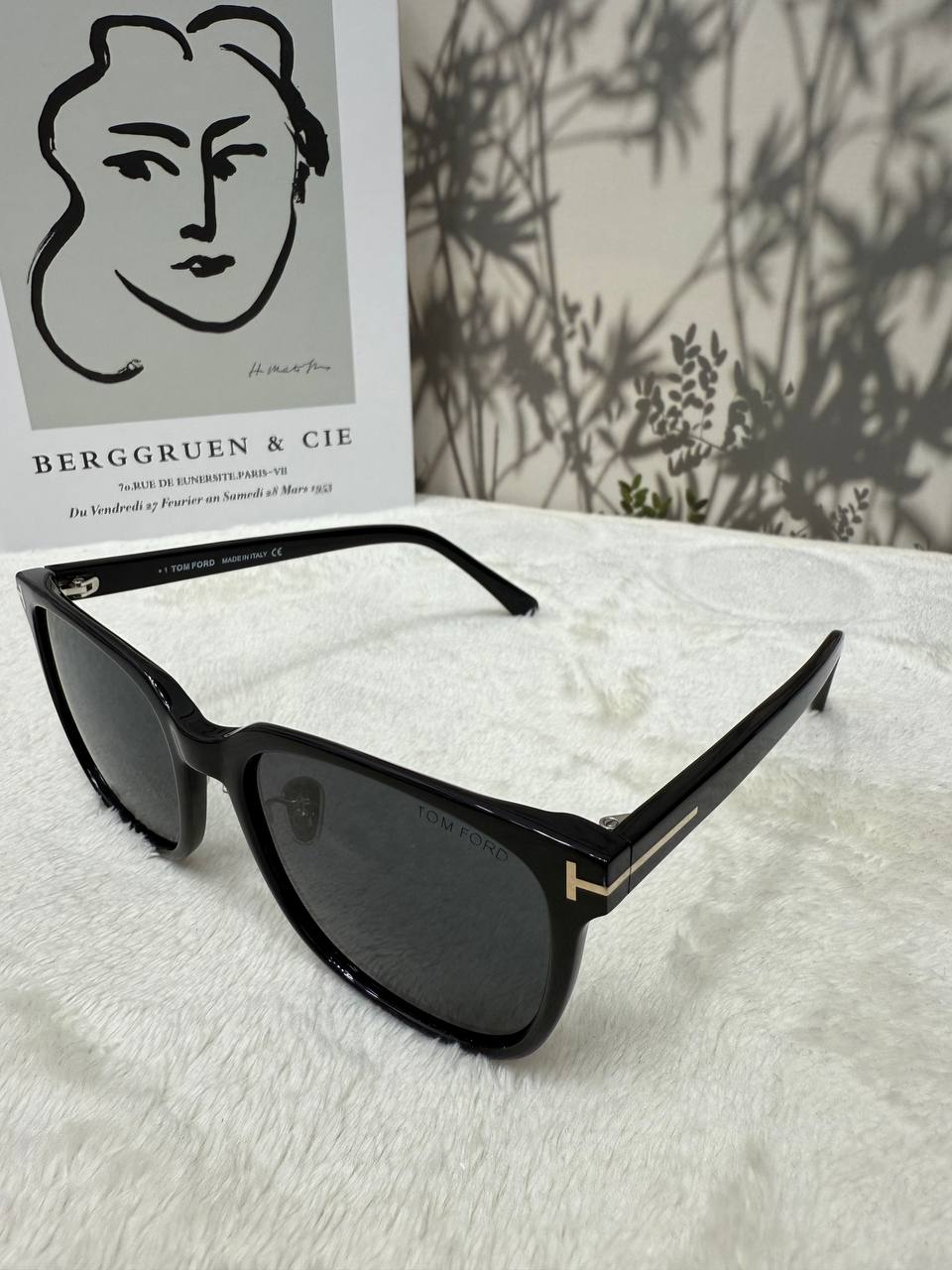 톰포드 선글라스 TF 891 블랙 뿔테 오버사이즈