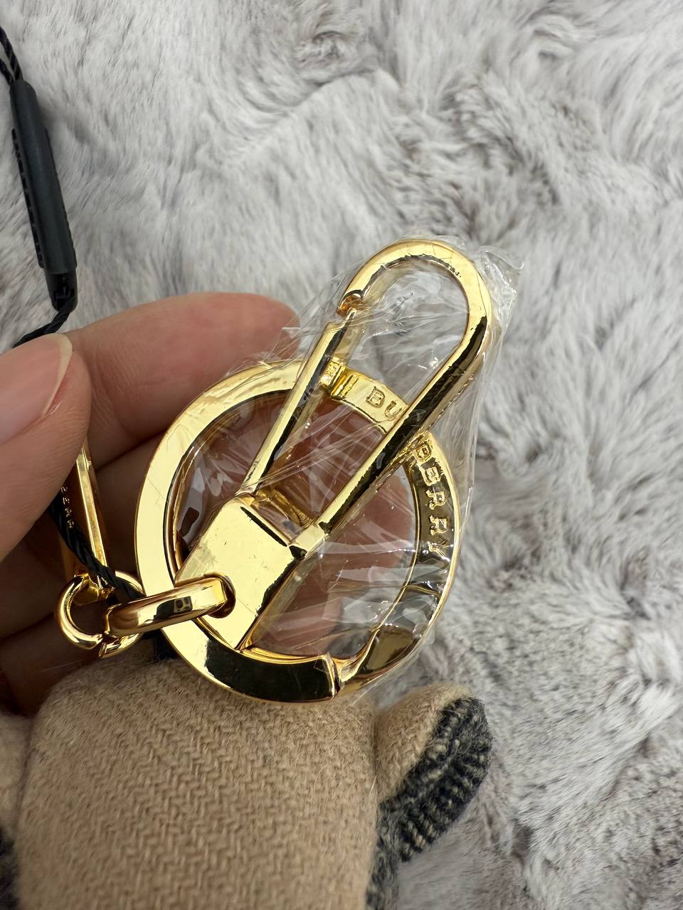 버버리 토마스 체크 키링