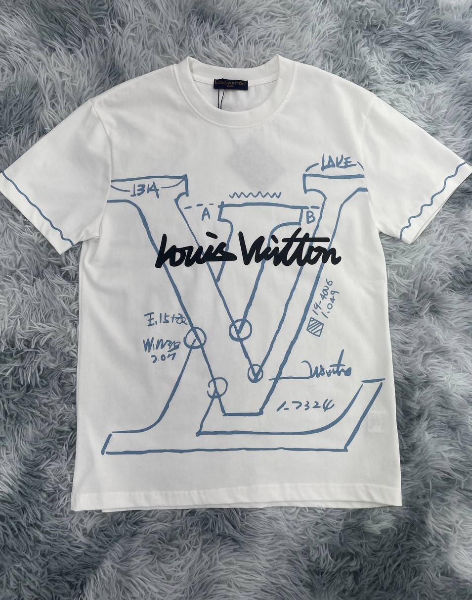 루이비통 티셔츠 화이트,블랙