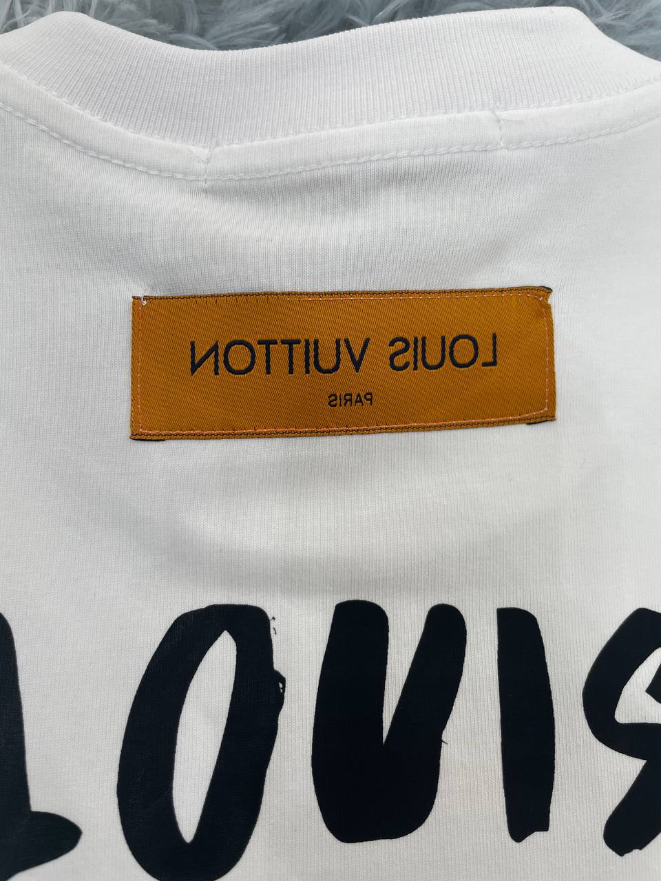 루이비통 티셔츠 화이트,블랙