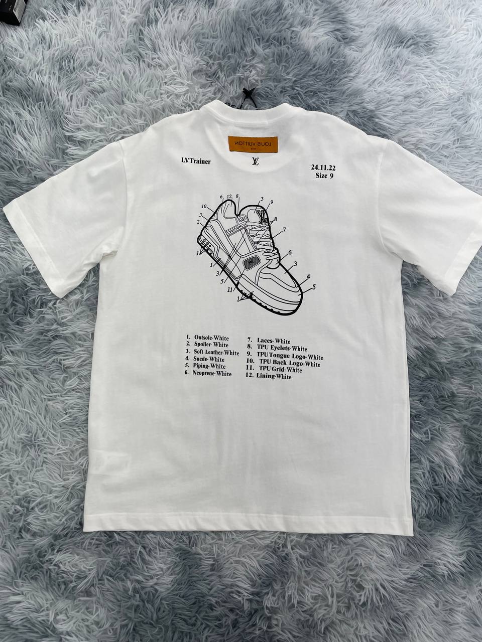 루이비통 티셔츠 화이트,블랙