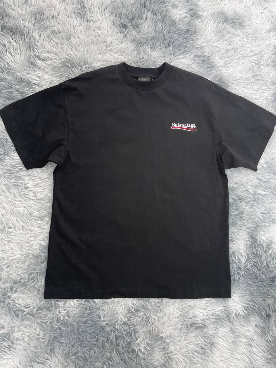 발렌시아가 레이브로고 티셔츠 (화이트,블랙,스카이블루)