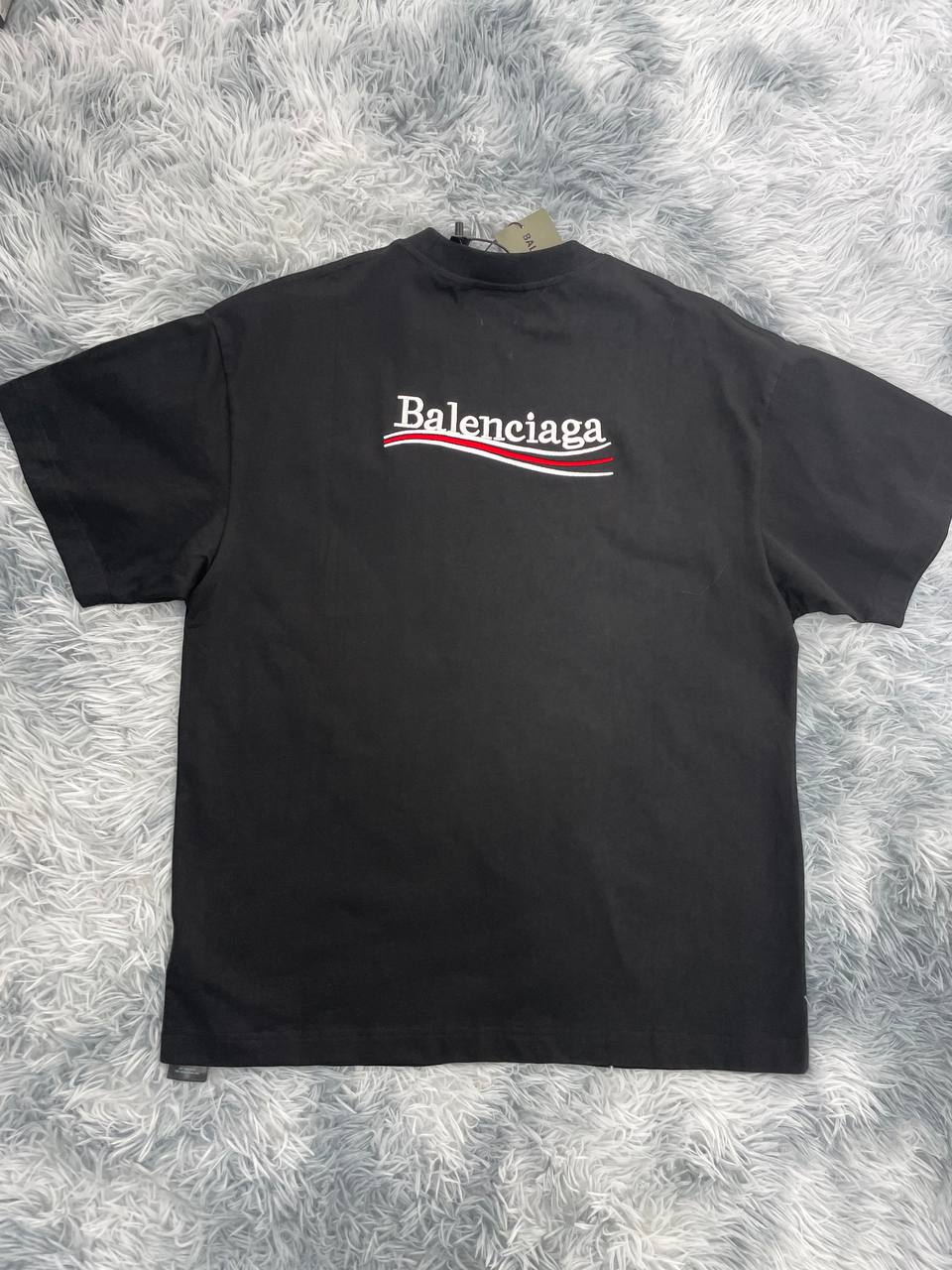 발렌시아가 레이브로고 티셔츠 (화이트,블랙,스카이블루)