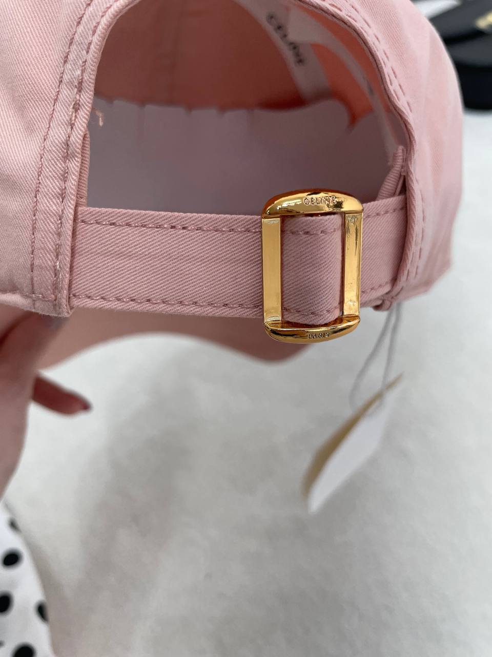 셀린느 트리옹프 볼캡모자(블랙,화이트,연베이지,핑크)