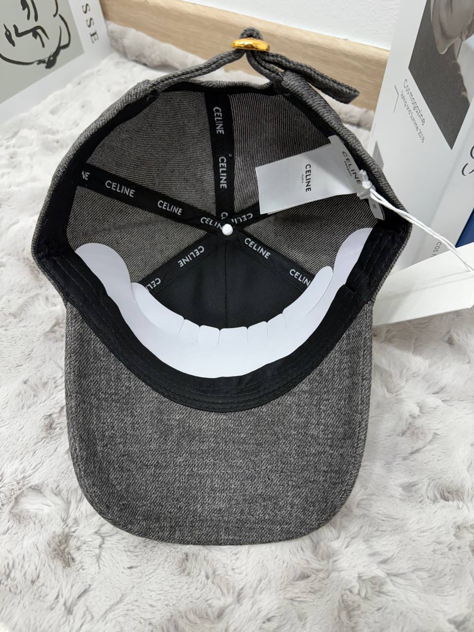 셀린느 로고 볼캡 (이니셜, 트리오페, C로고)