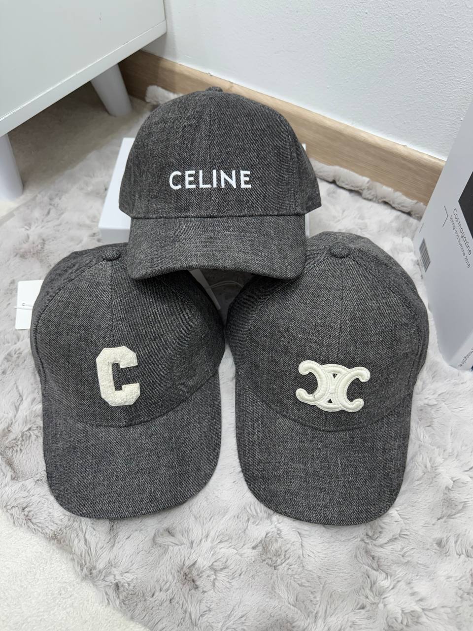 셀린느 로고 볼캡 (이니셜, 트리오페, C로고)