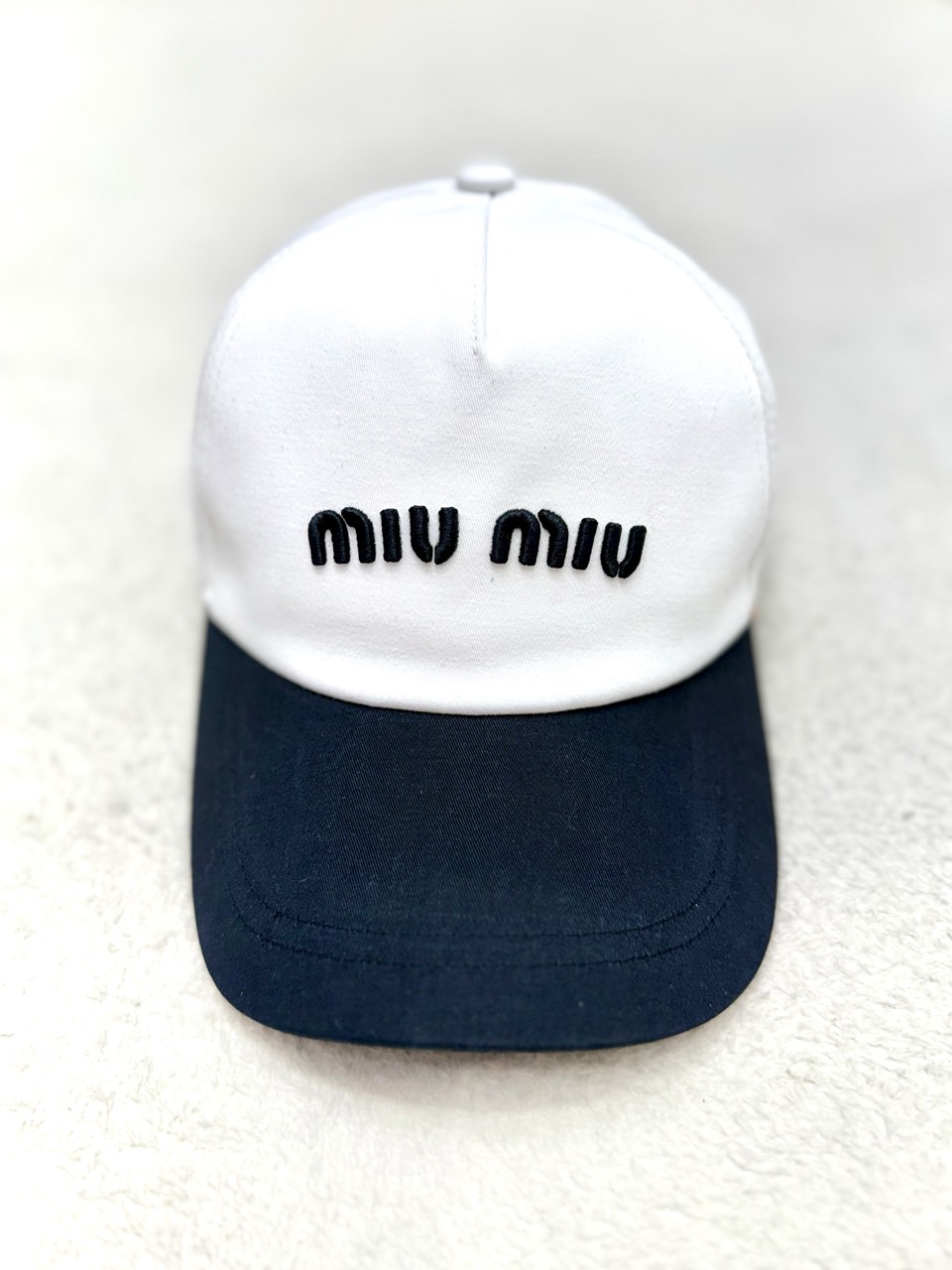 미우미우 볼캡 모자(핑크,크림,화이트)