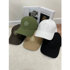 스톤아일랜드 로고 자수 모자(블랙,화이트,브라운,카키,베이지)
