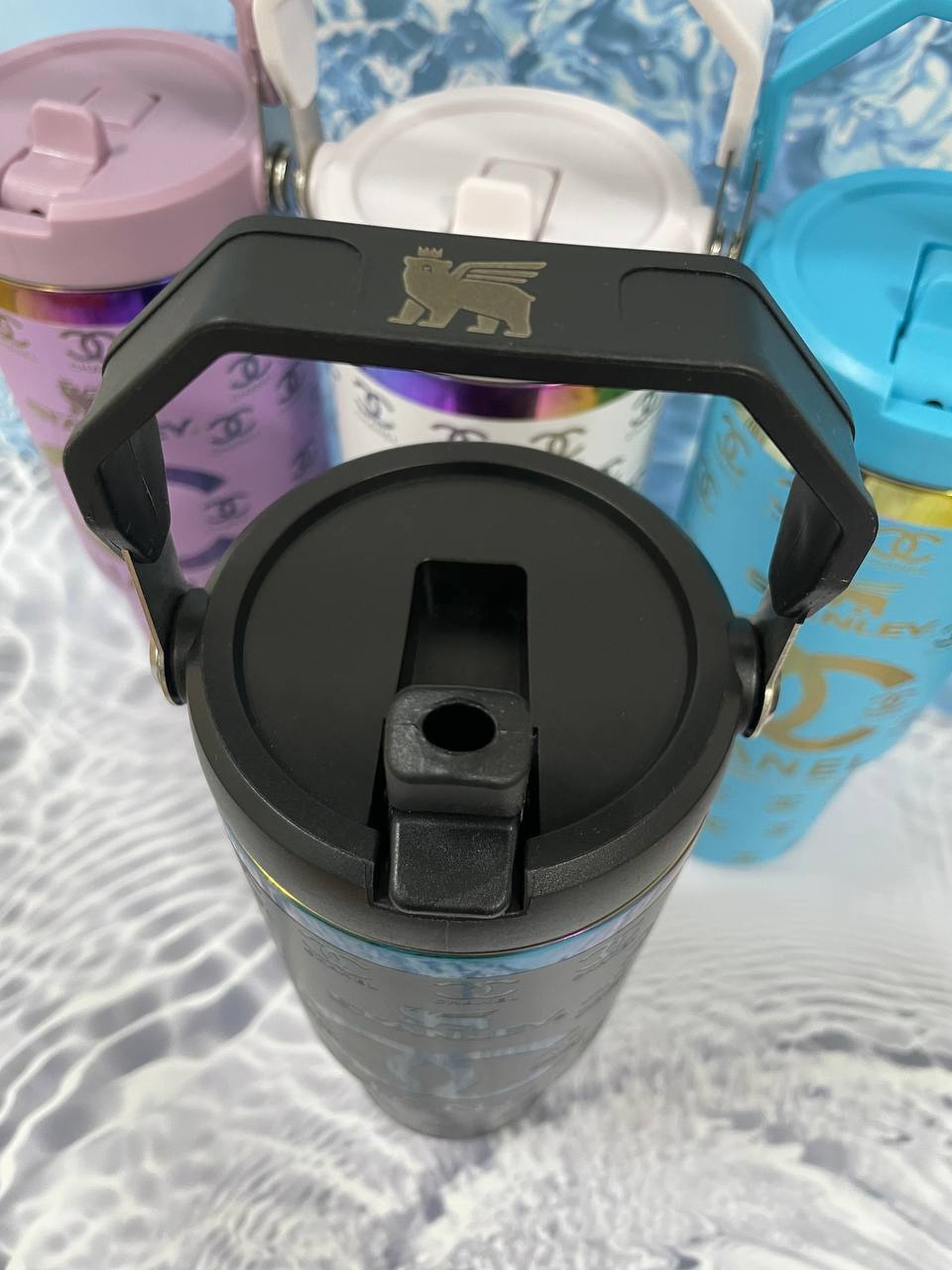 스탠리 887ml 샤넬 텀플러(블랙,화이트,퍼플,블루)