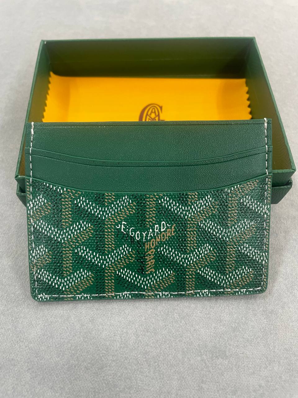 고야드 생쉴피스 카드지갑(옐로우,그린,블루)