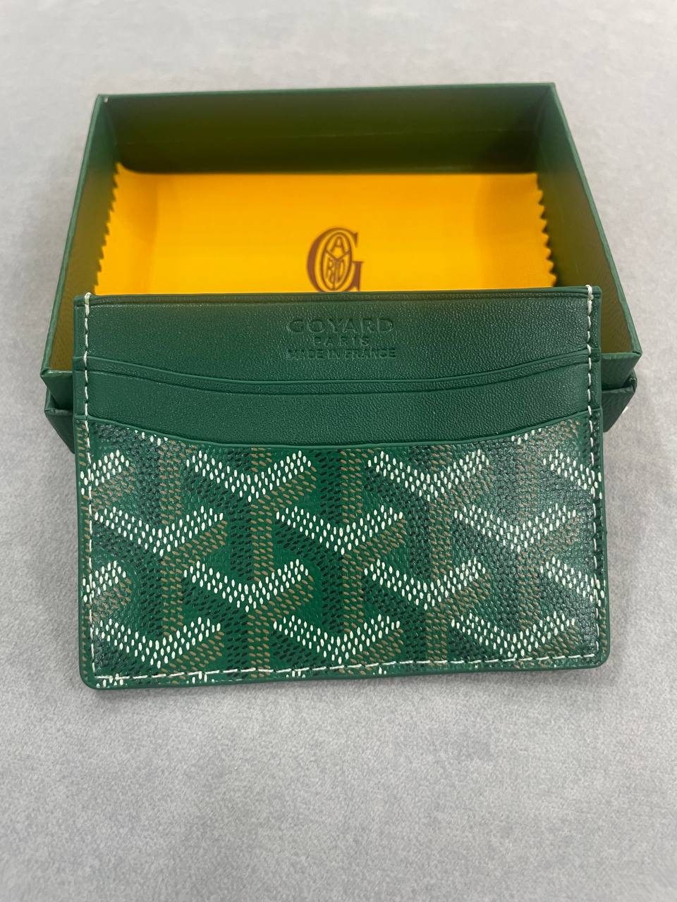 고야드 생쉴피스 카드지갑(옐로우,그린,블루)