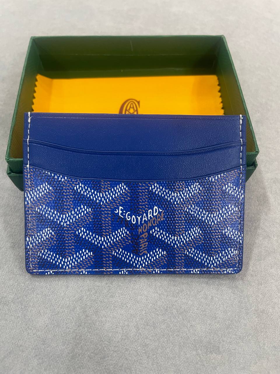 고야드 생쉴피스 카드지갑(옐로우,그린,블루)