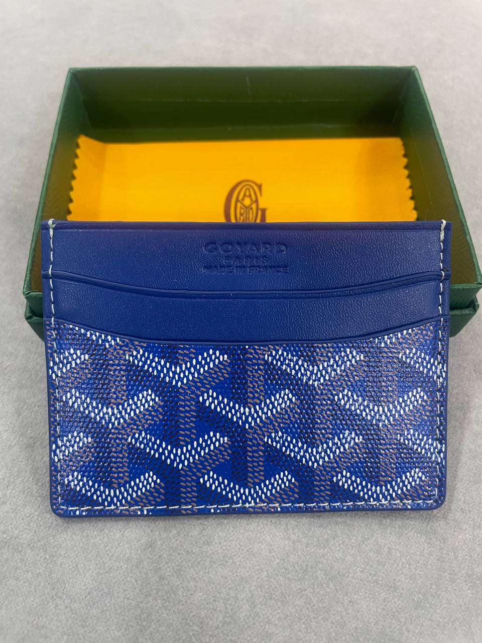 고야드 생쉴피스 카드지갑(옐로우,그린,블루)