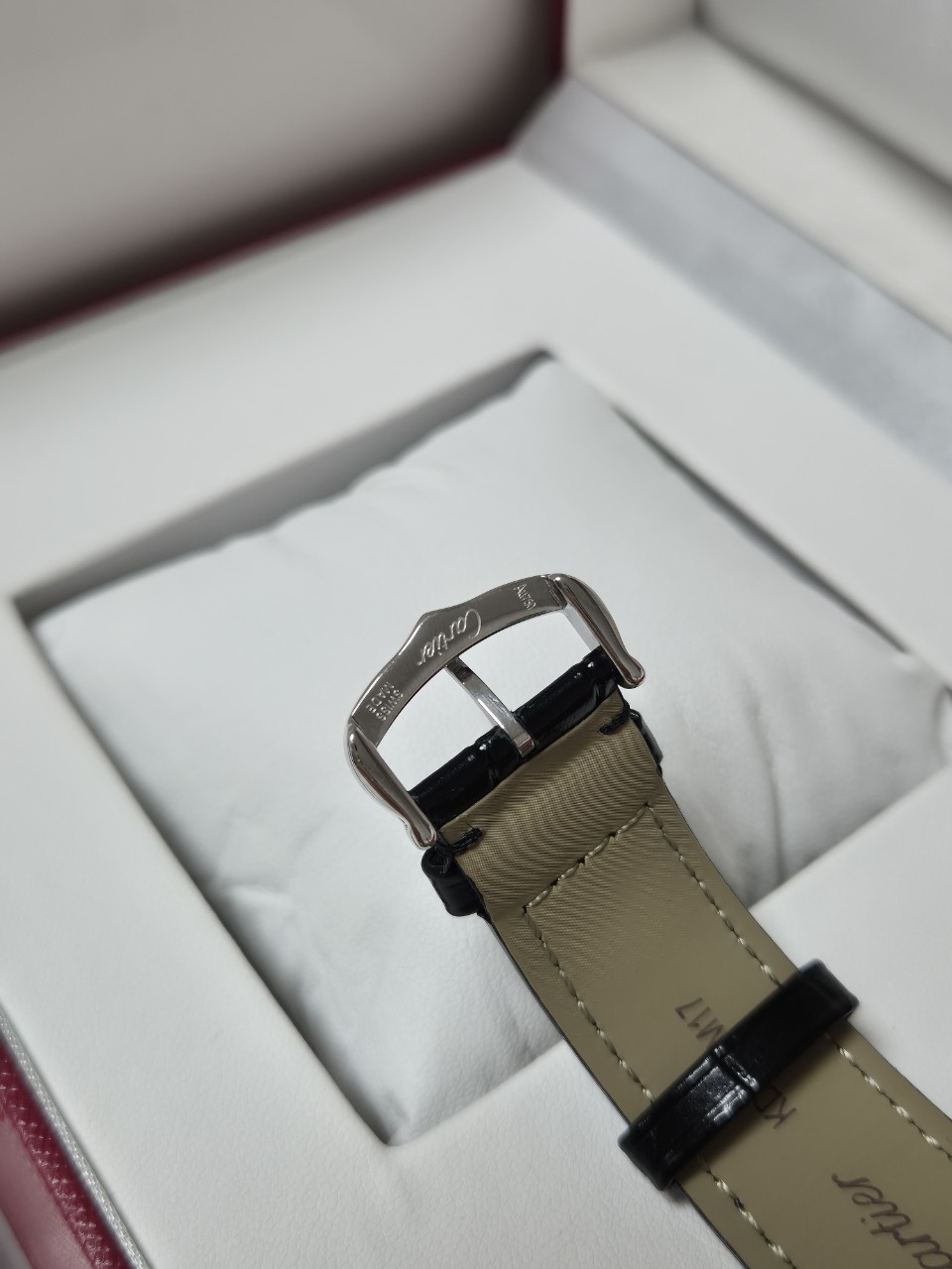 까르띠에 산토스 블랙 (남성)