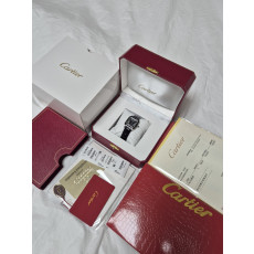 까르띠에 산토스 블랙 (여성)