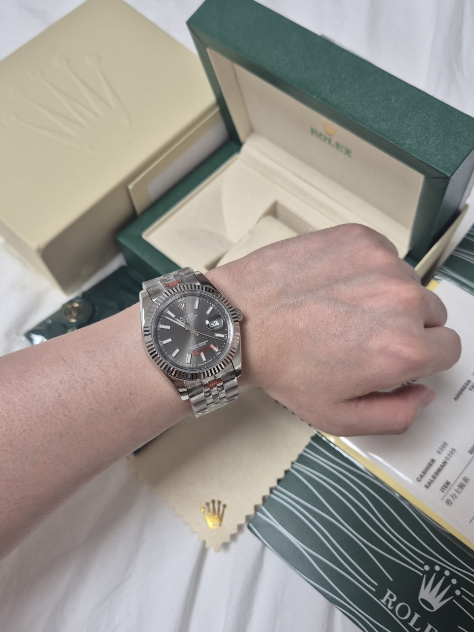 롤렉스 데이저스트 슬레이트 그레이 (남성)