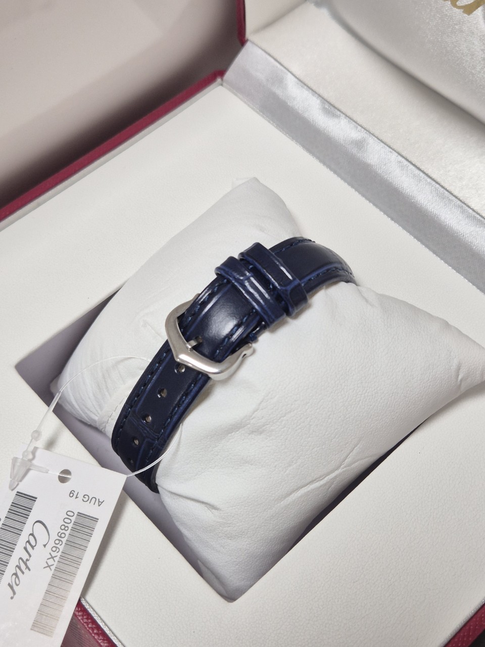 까르띠에 산토스 실버 (여성)