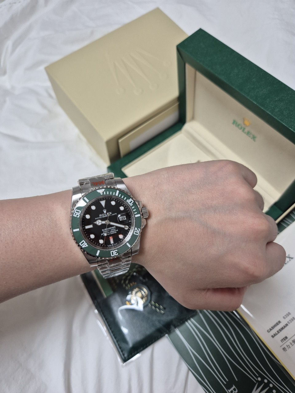롤렉스 서브마리너 스타벅스 그린 (남성)