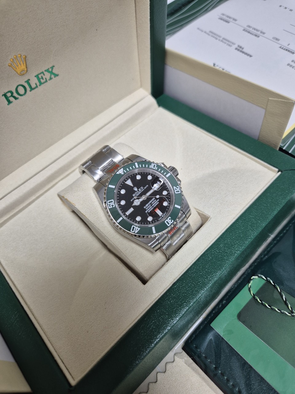롤렉스 서브마리너 스타벅스 그린 (남성)