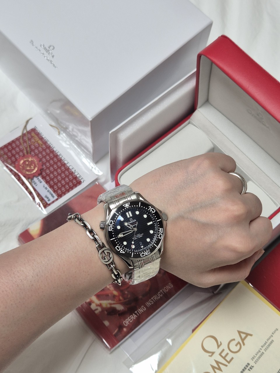 오메가 씨마스터 다이버300 블랙(남성)