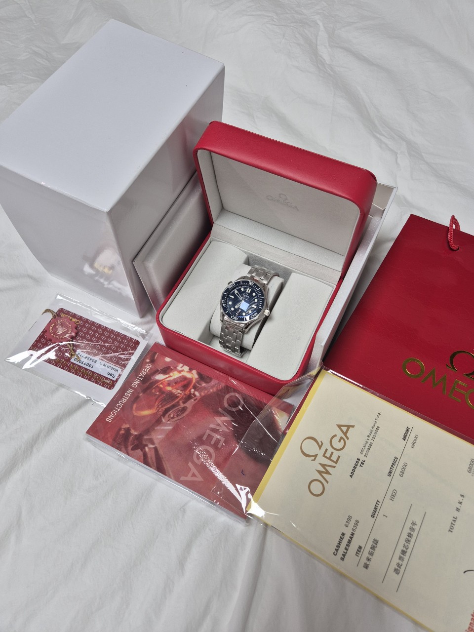 오메가 씨마스터 다이버300 블루(남성)