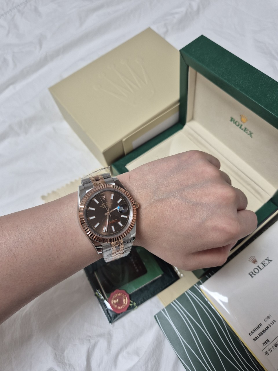 롤렉스 데이저스트 초콜릿 쥬빌리 (남성)