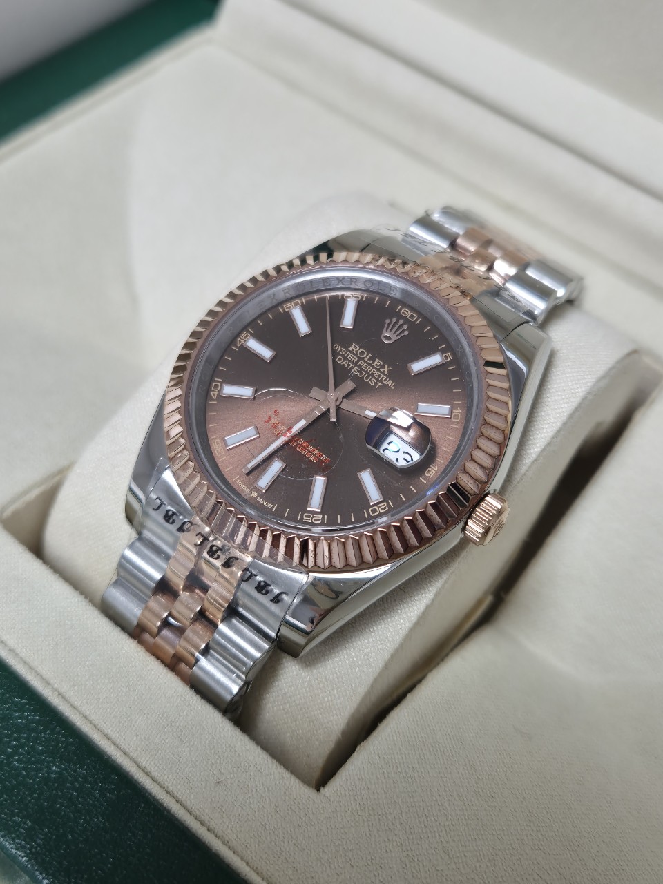 롤렉스 데이저스트 초콜릿 쥬빌리 (남성)